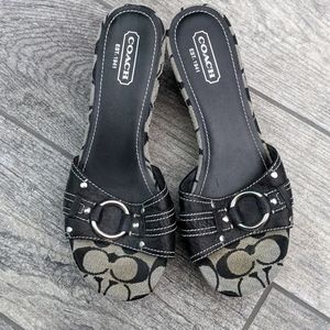 Coach Wedge Sandals